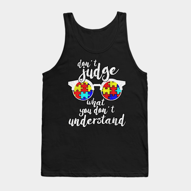 don't judge understand Tank Top by Sendumerindu